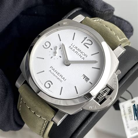 panerai 1304|panerai luminor marina white dial.